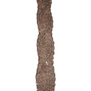 Anthropologie Jasper & Jeera Beaded Leather Waist Belt Boho Festival